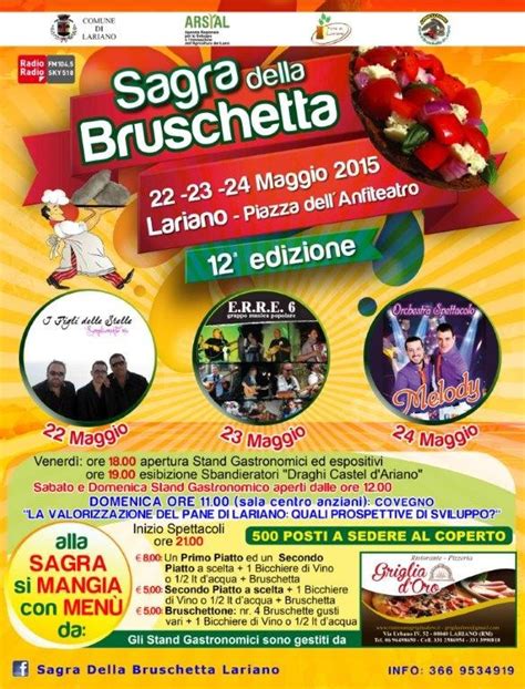 Sagra Della Bruschetta Lariano